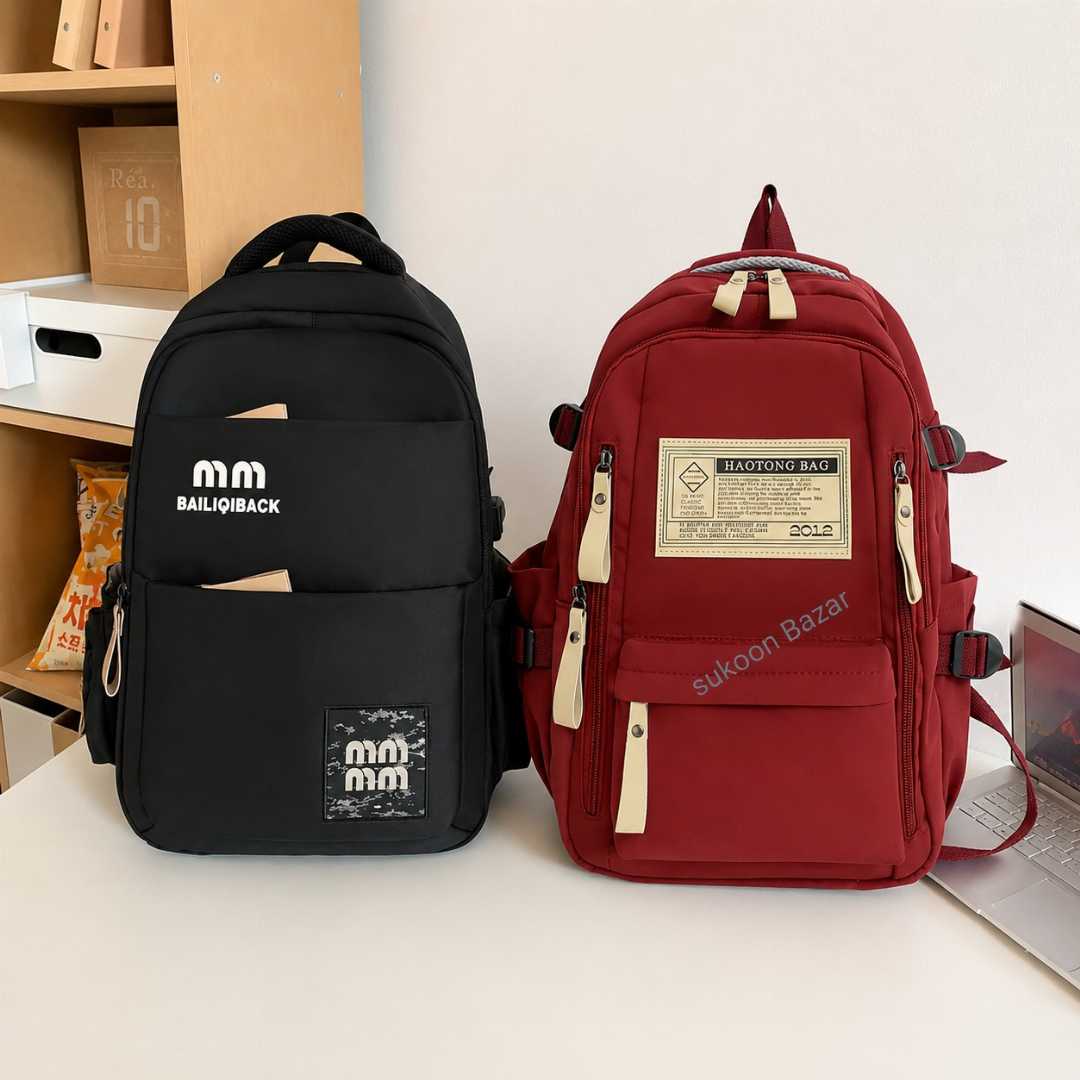 2,pcs,Combo,School,4,Black,,School,3,Merun