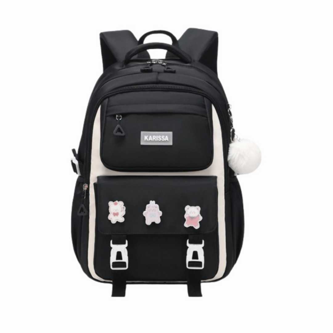 Kids,Backpack,Children,School,Bags,Waterproof,Primary,Schoolbag,Book,Bag,(black)