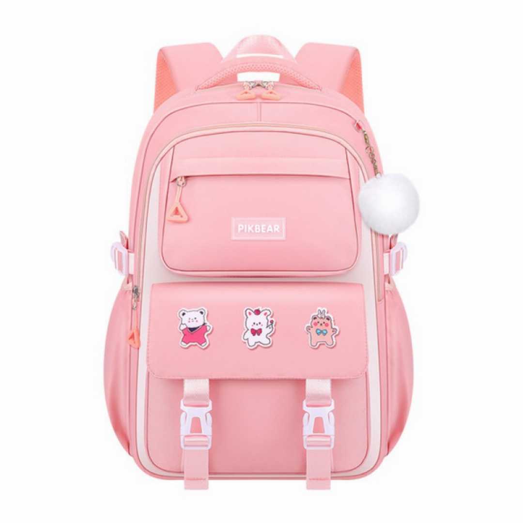 Kids,Backpack,Children,School,Bags,Waterproof,Primary,Schoolbag,Book,Bag,(Pink)